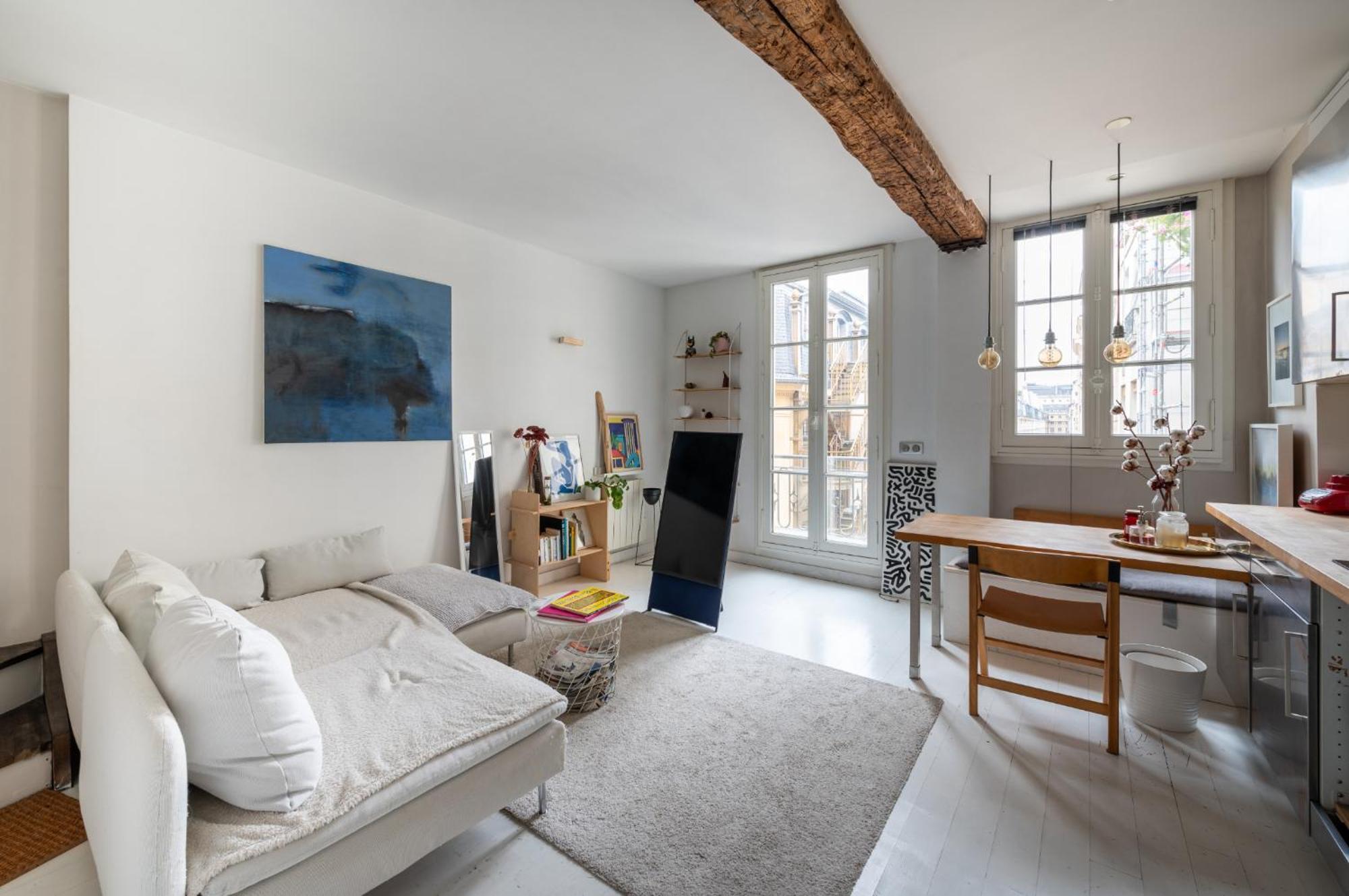 Apartment Stylish 1bd Duplex - Stunning Views Near Louvre *
