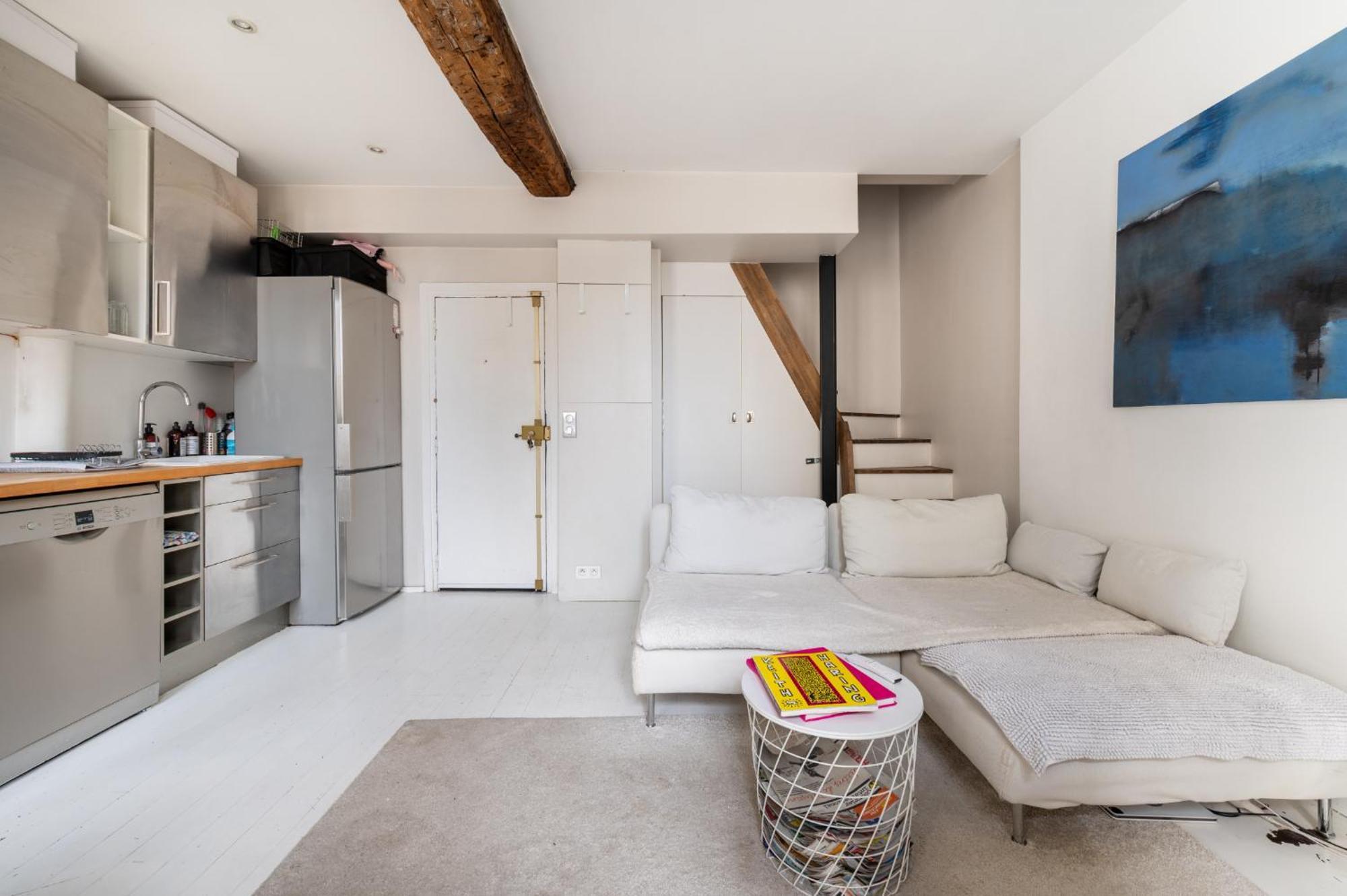 Stylish 1bd Duplex - Stunning Views Near Louvre Apartment Paris